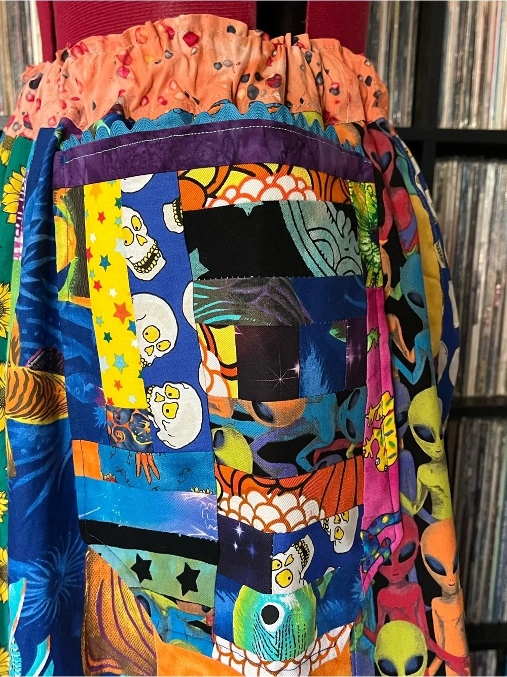 Phish tour spinner shakedown lot PATCHWORK vintage 90s phunky bitches pockets🌈 - Picture 4 of 9